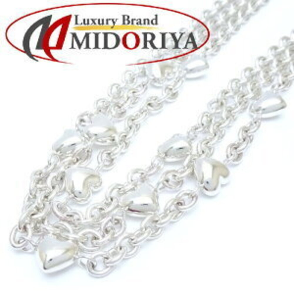 Tiffany Co Heart Toggle Necklace Sterling Silver